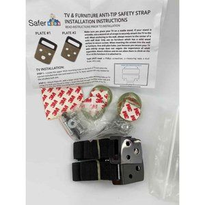Safer Kids TV & Furniture Anti-Tip Safety Strap Installation